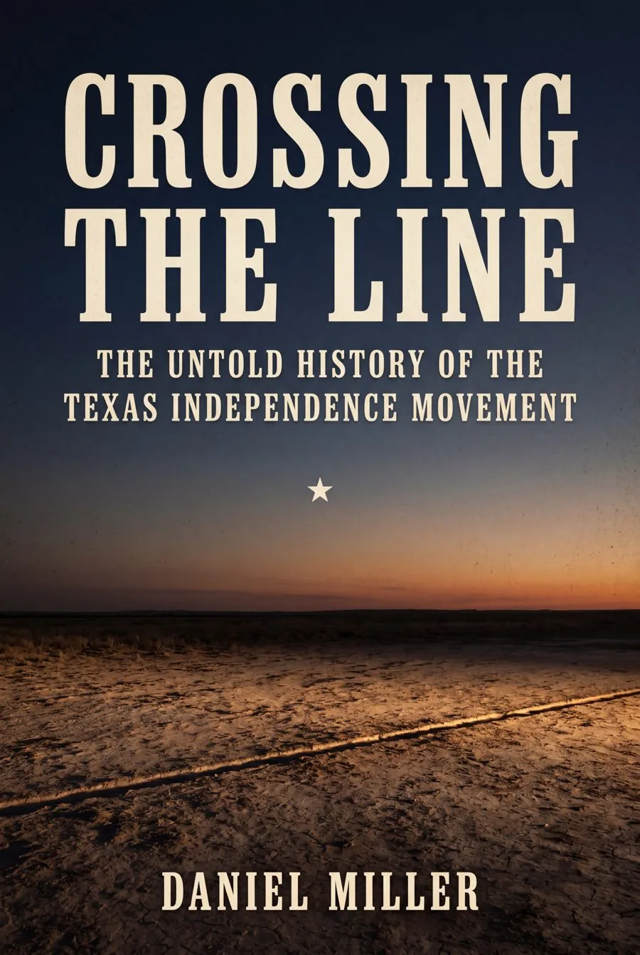 The cover of Crossing the Line, by Daniel Miller